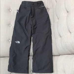 The North Face XS Youth Ski Pants Charcoal Gray